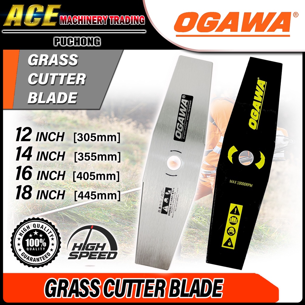 [ 100 Original ] OGAWA Brush Cutter Blade / Mata Pisau Mesin Rumput / Grass Cutter Blade