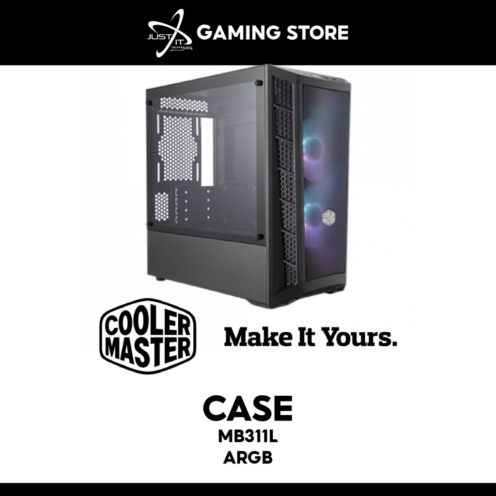 COOLER MASTER MASTERBOX MB311L ARGB MATX CASE ( MCBB311LKGNNS02