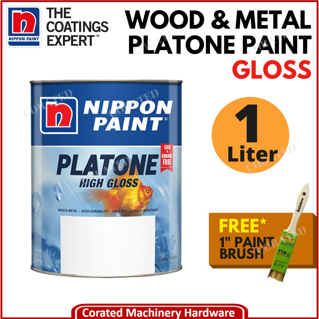  CORATED Nippon  Paint  Platone  Wood Metal Paint  Gloss 