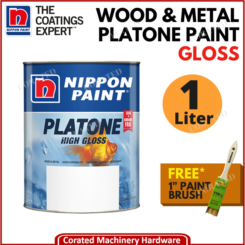CORATED Nippon Paint Platone Wood Metal Paint Gloss CORATED Nippon Paint Platone Wood Metal Paint Gloss