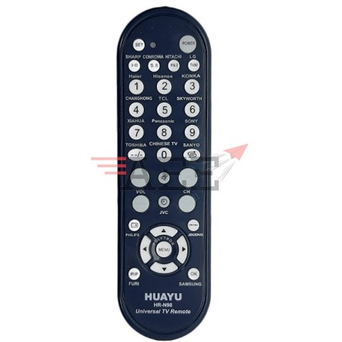 Compatible Various Brands Huayu Multi Tv Remote Control Shopee Malaysia