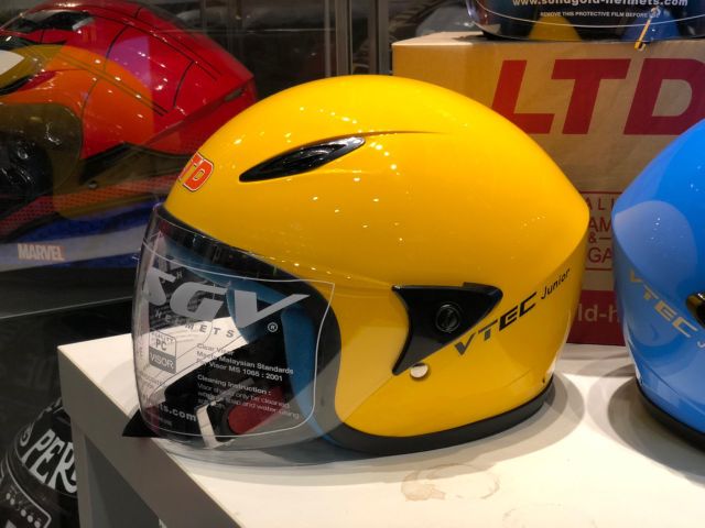 Helmet Kanak-kanak LTD SGV Vtec Junior  Shopee Malaysia