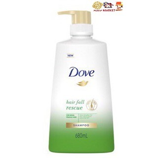 Dove Hair Shampoo 680ml (Hair Fall Rescue) (1)