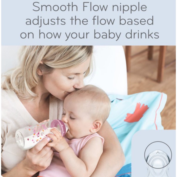 NUK NEW! WITH INDICATOR NUK 10oz Blue NUK Bottle Blue Truck 10oz NUK