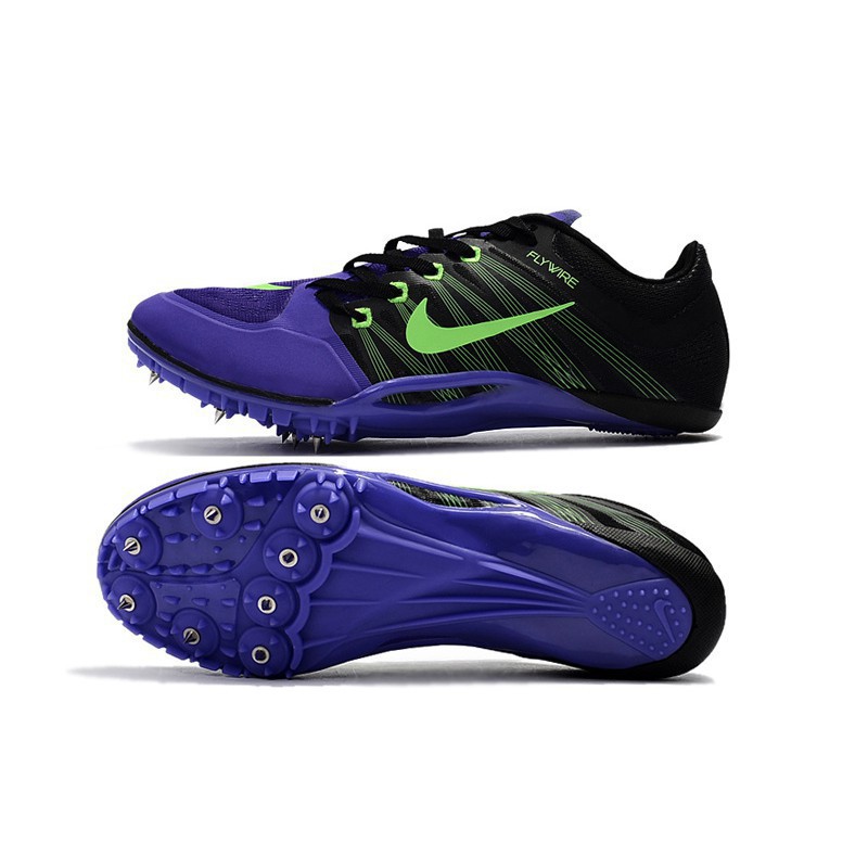 nike track spikes purple