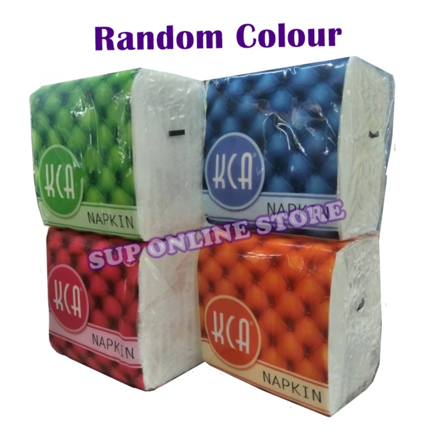 KCA Napkin Tissue (1Carton = 60pkt) / Facial Tissue / Napkin / Party