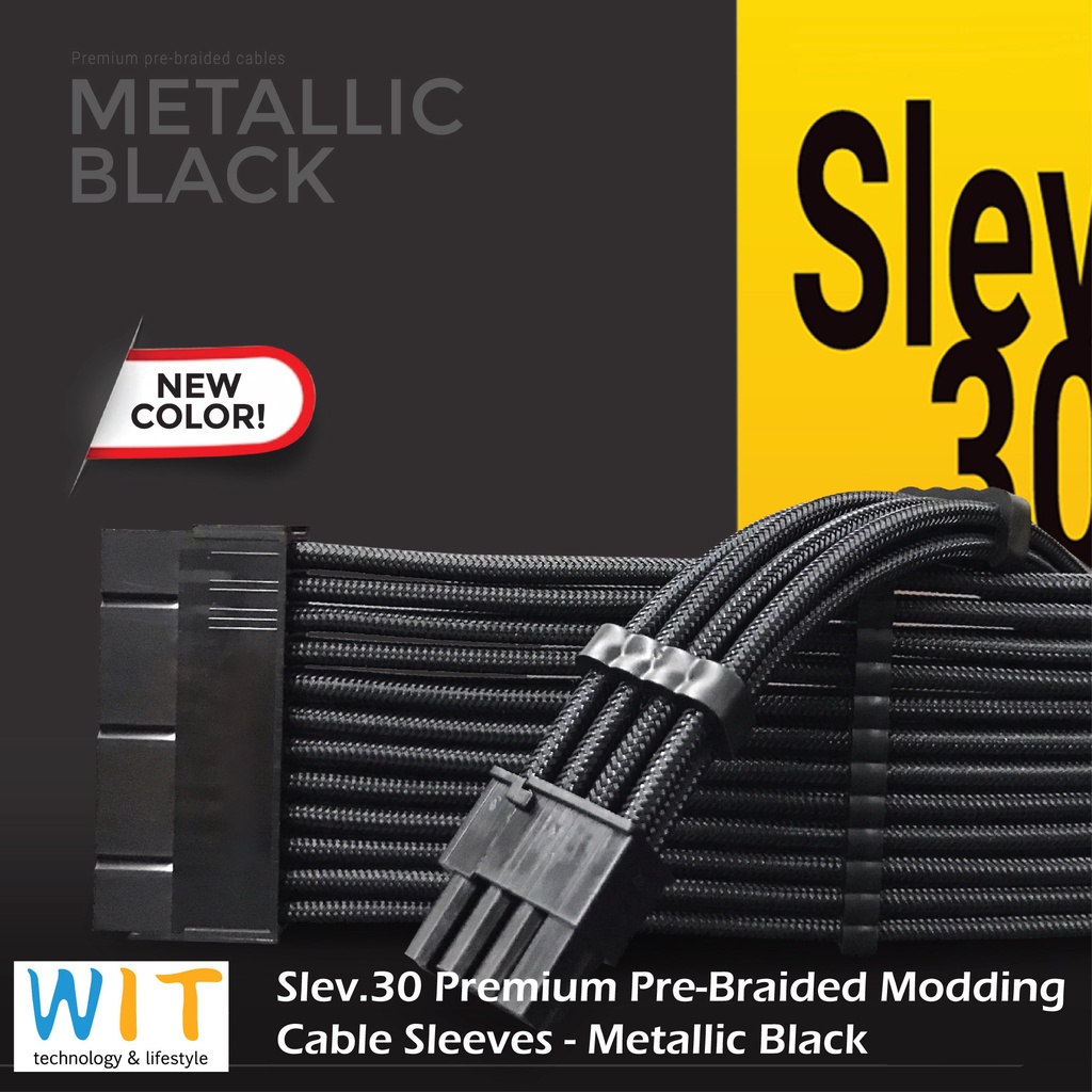 Slev.30 Premium Pre-Braided Modding Cable Sleeves