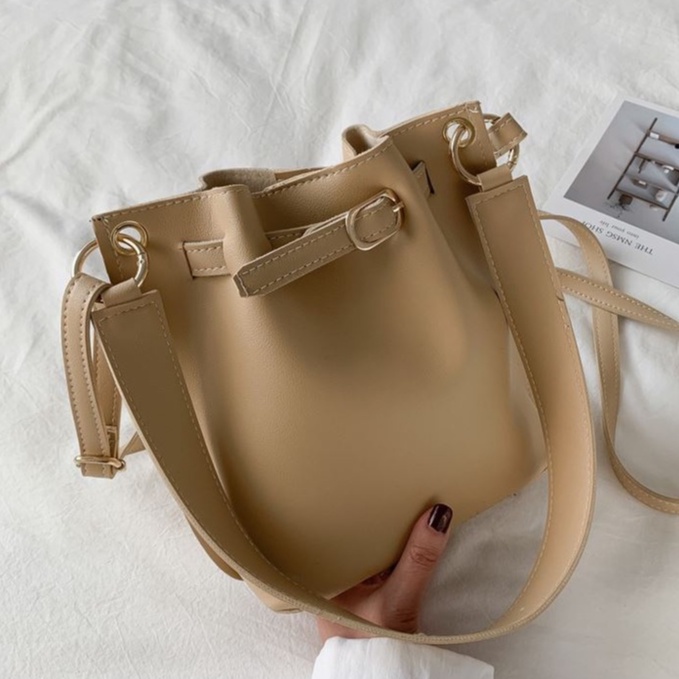 Bucket bag women sling handbag terbaru crossbody beg tangan wanita-sarah