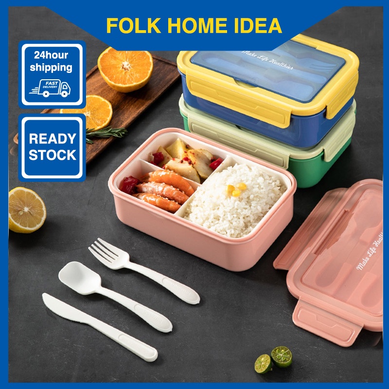 Portable Friendly Lunch Box Microwave Safe Food Storage Container with