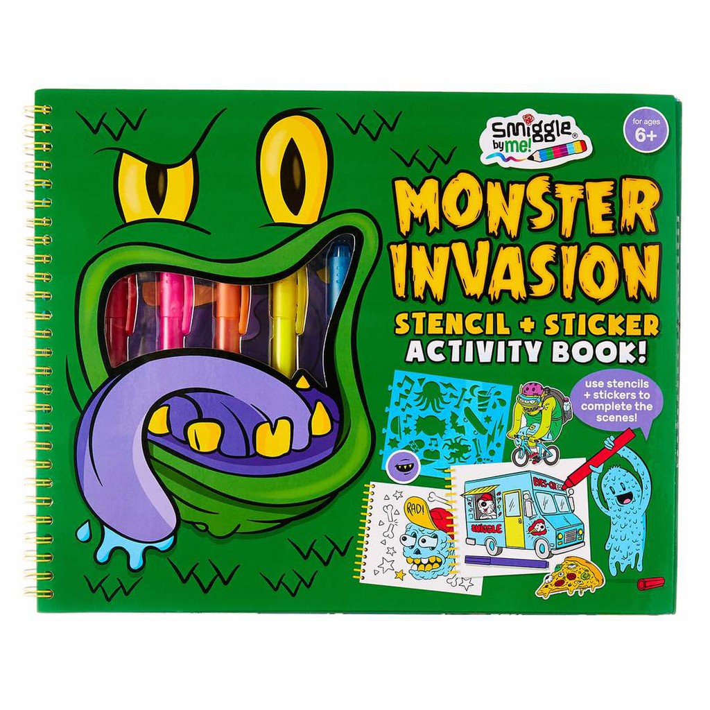 SMIGGLE MONSTER ACTIVITY BOOK | Shopee Malaysia