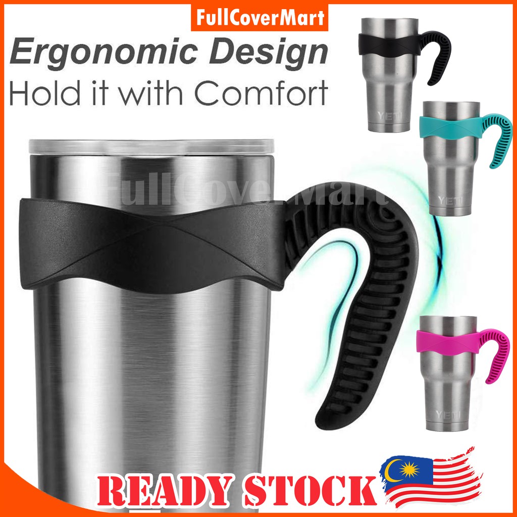(HM26) Handle Cup Holder Practical Explosion Stainless Steel Vacuum Cup Handle Cup Holder 20oz