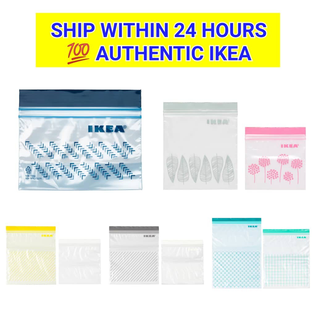 IKEA ISTAD Resealable Bag ????BEST SELLING 2021???? | Shopee ...