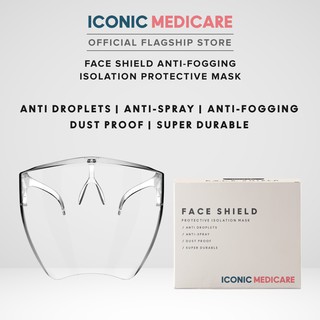 Image of Iconic Face Shield Anti Fogging Protective Isolation Mask