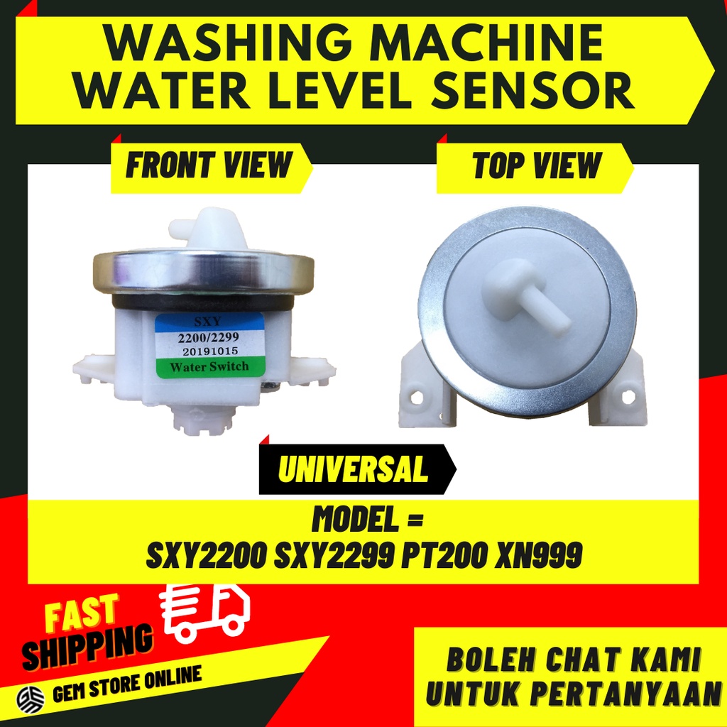 UNIVERSAL WATER LEVEL SENSOR WASHING MACHINE / SENSOR MESIN BASUH