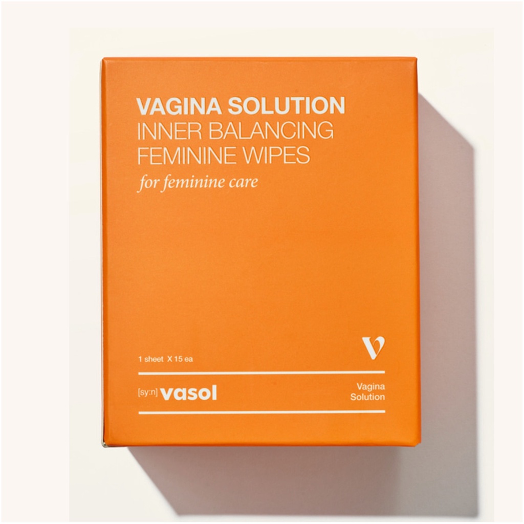[vasol] Inner Balancing Feminine Tissue (15sheets, individually packed ...