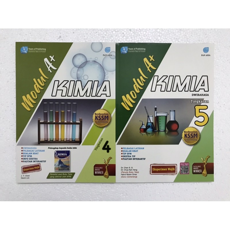 Readystock Modul A Kimia Tingkatan 4 5 Shopee Malaysia