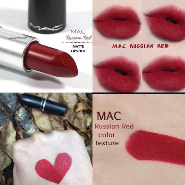 mac red lipstick