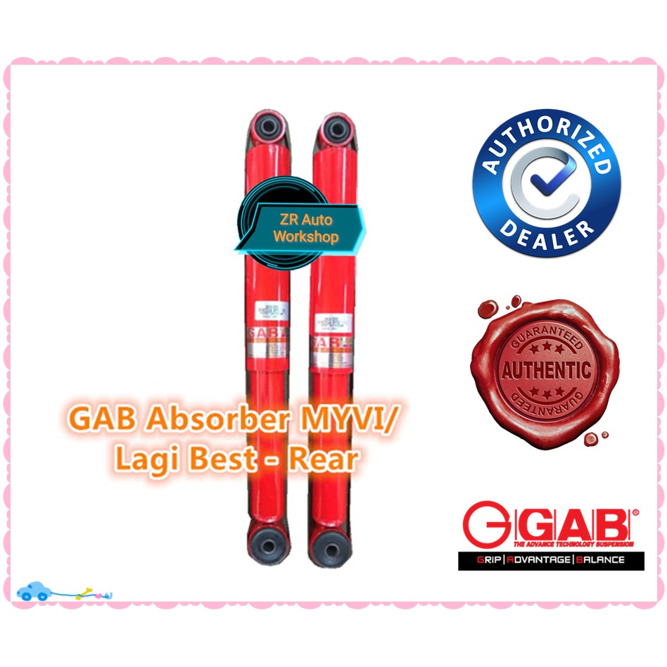 New Gab Heavy Duty Absorber Perodua Kancil Kenari Kelisa Myvi Se Lagibest Icon Viva Passo Alza Shopee Malaysia