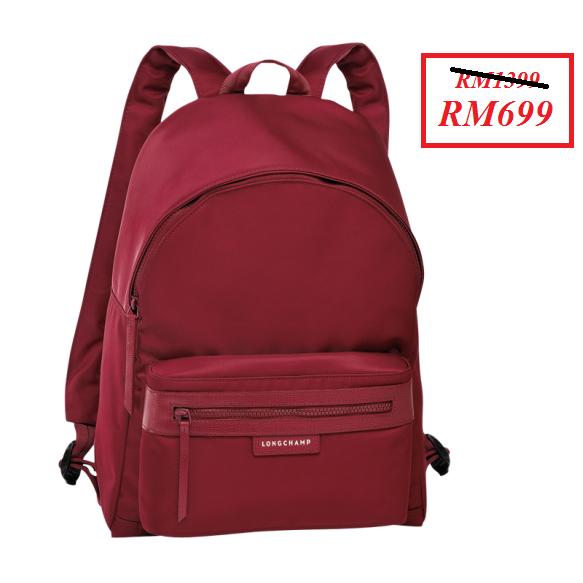 longchamp backpack malaysia