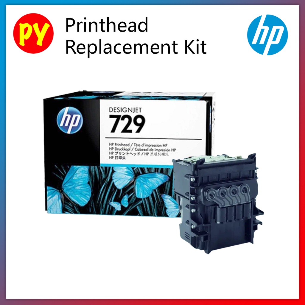 HP 729 DesignJet Printhead Original Replacement Kit F9J81A