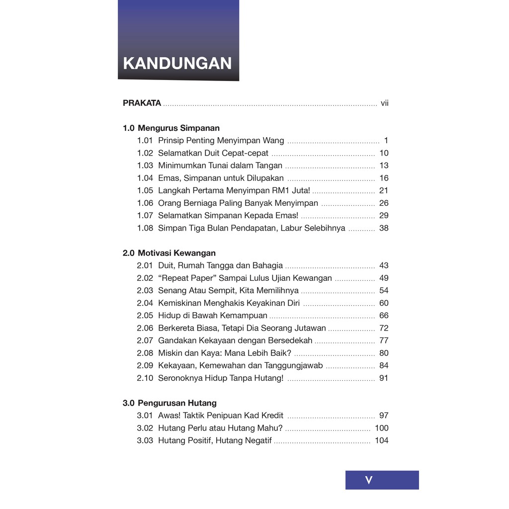 Misi Bebas Hutang Mohd Zulkifli Shafie Buku Kewangan Shopee Malaysia