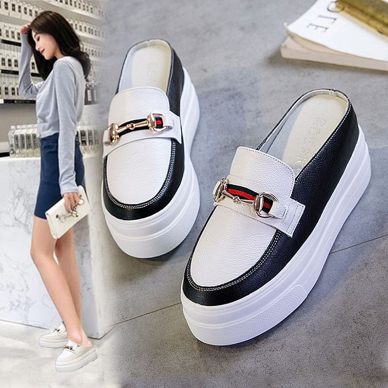 korean wedge shoes