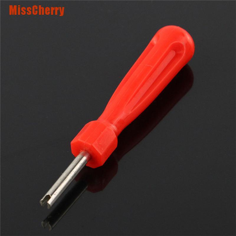Long DIY Auto Bicycle Tire Valve Core Remover Wrench Spanner Repair Tool 3.7" - Image 3