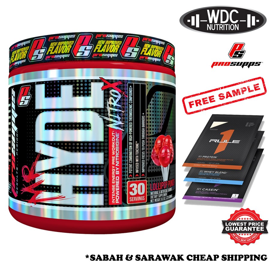 Mr Hyde Nitro X 30 Servings Pre Workout Strength Power Focu