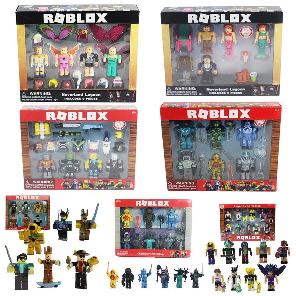 7set 7 5cm Cartoon Pvc Roblox Figma Oyuncak Action Figure Toys With Weapons Kids Party Boys Roblox Game Character Toys Shopee Malaysia - 2019 2019 roblox characters figure 775cm pvc game figma oyuncak action figuras toys roblox the little mermaid edtion boys toys for children from