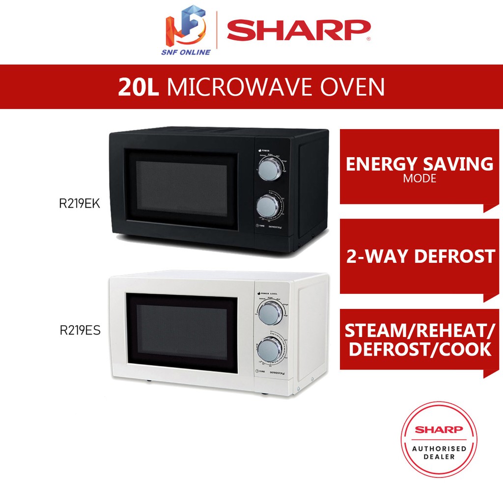 Sharp Basic Microwave Oven (20 L) R219EK R219ES Shopee Malaysia