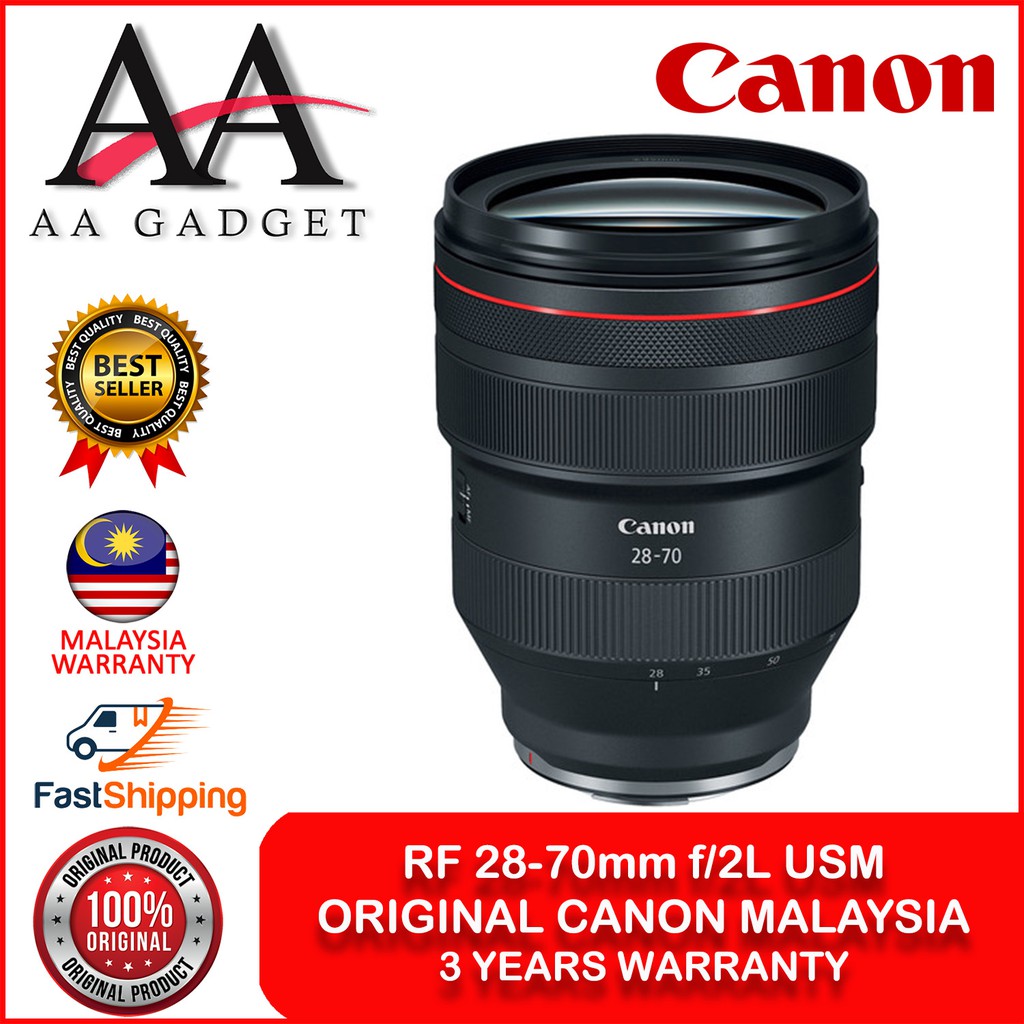 Canon RF 28-70mm f/2L USM Ship from Malaysia (Original Canon Malaysia)