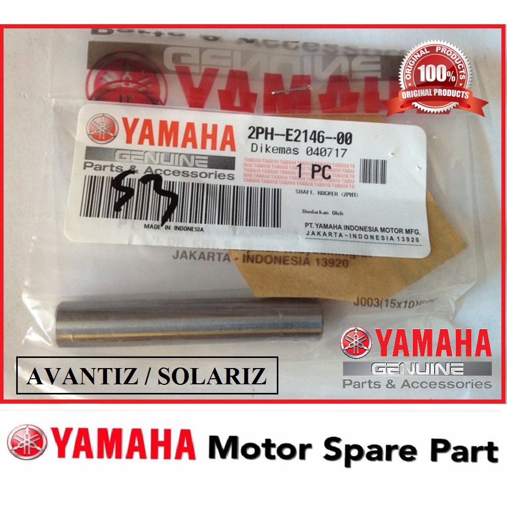(100 ORIGINAL) YAMAHA AVANTIZ / SOLARIZ ROCKER ARM SHAFT SUB ROCKER