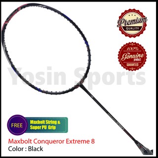 maxbolt badminton racket