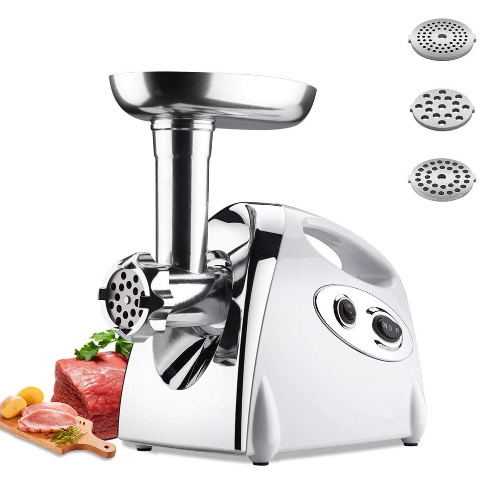 Heavy 2800W Electric Meat Grinder Kitchen Mincer Home Sausage Stuffer Maker Filler Machine Food Processor Meat Slicer