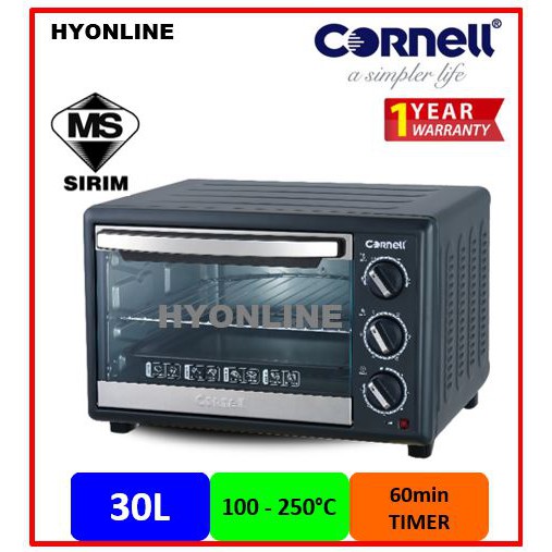 Ceo Se30l Cornell 30l Electric Oven Ot23b Khind 23l Electric Oven Mo32rcl Mistral 32l 2527