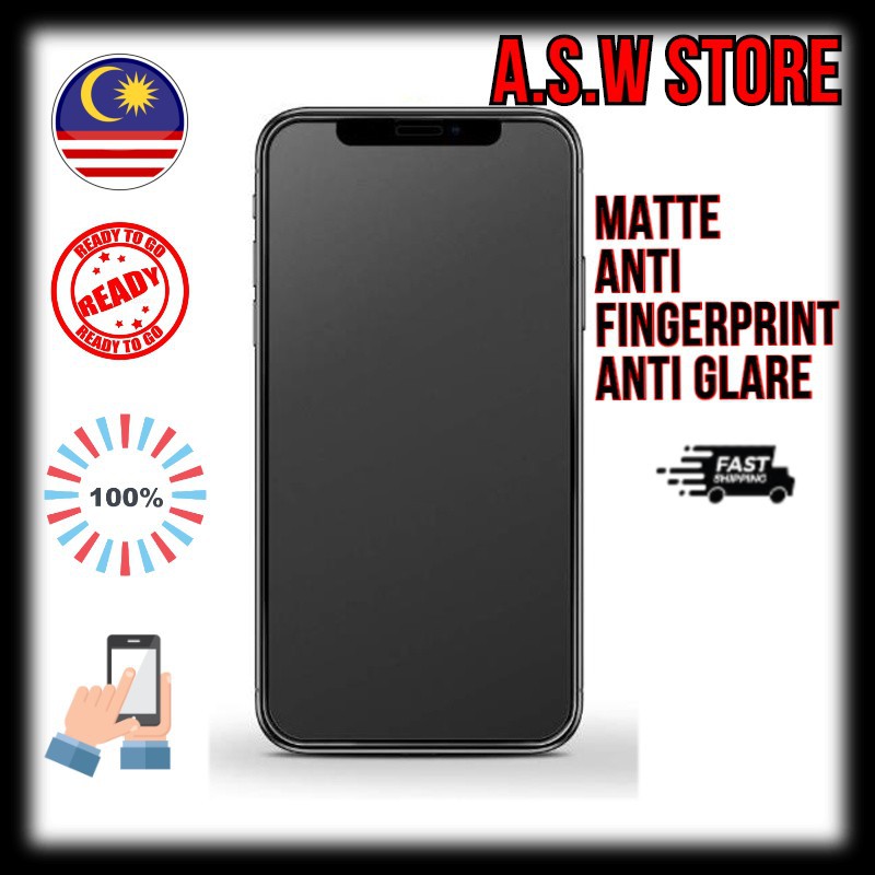 Samsung Galaxy J1 14 J1 16 J2 15 J2 Prime 16 J2 Pro 18 Anti Finger Print Matte Screen Protector Shopee Malaysia