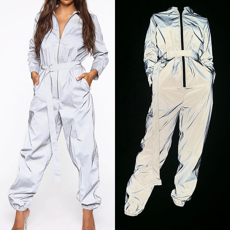 reflective jumpsuit womens