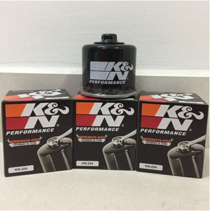 K&N Oil Filter KN204 MT09 MT07 R25 MT25 Shopee Malaysia