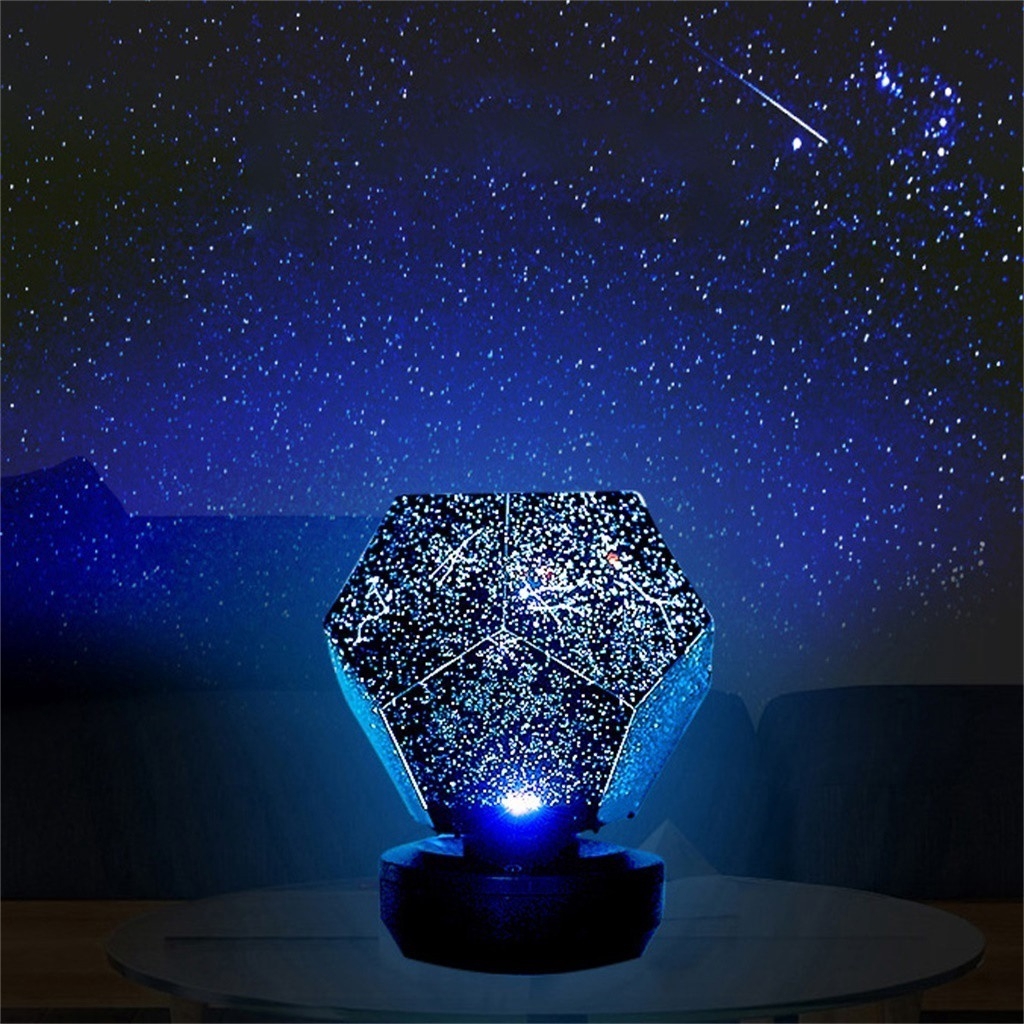 2019 Newest Play Starry Sky Projection Lamp Stars Romantic Starry Lights