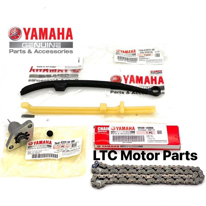 Yamaha LC135 Timing Chain Tensioner Assy Tensioner Guide Combo Set 100