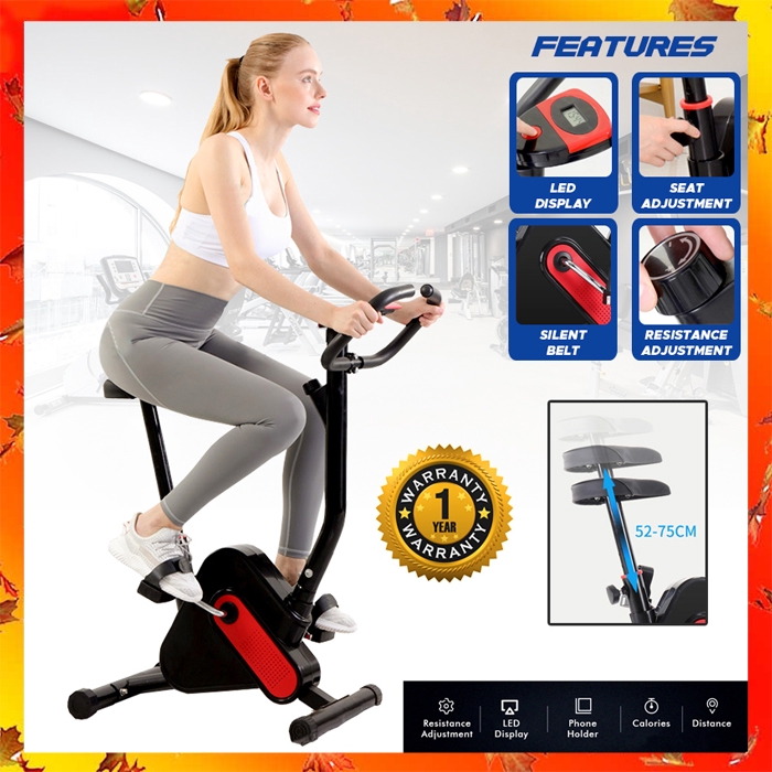 YINGERJAN (EF175) HY1068 Exercise Spinning Bike Cycling Indoor Activity  Trainer Cardio Fitness Workout Machine Gym
