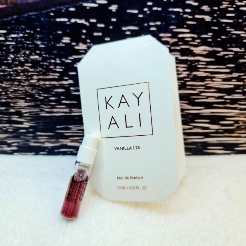 1,5ML VIAL PERFUME KAY ALI VANILLA | 28 EDP | Shopee Malaysia