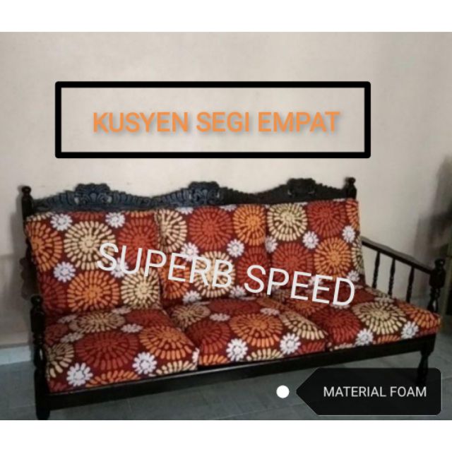 KUSYEN SOFA KAYU CUSHION WOODEN SOFA SEGI EMPAT DAN KUSYEN SOFA KAYU CUSHION WOODEN SOFA SEGI EMPAT DAN