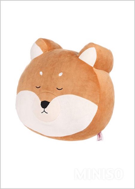 miniso shiba pillow