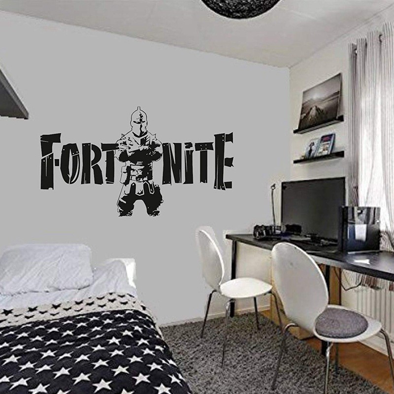 Fortnite Game Wall Sticker Diy Kids Room Decoration Sticker Removable