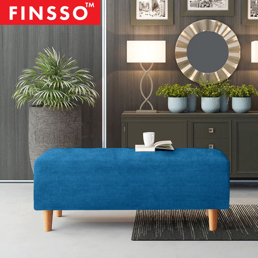 FINSSO: Simple and Domain Designer Ottoman Sofa Bench Stool