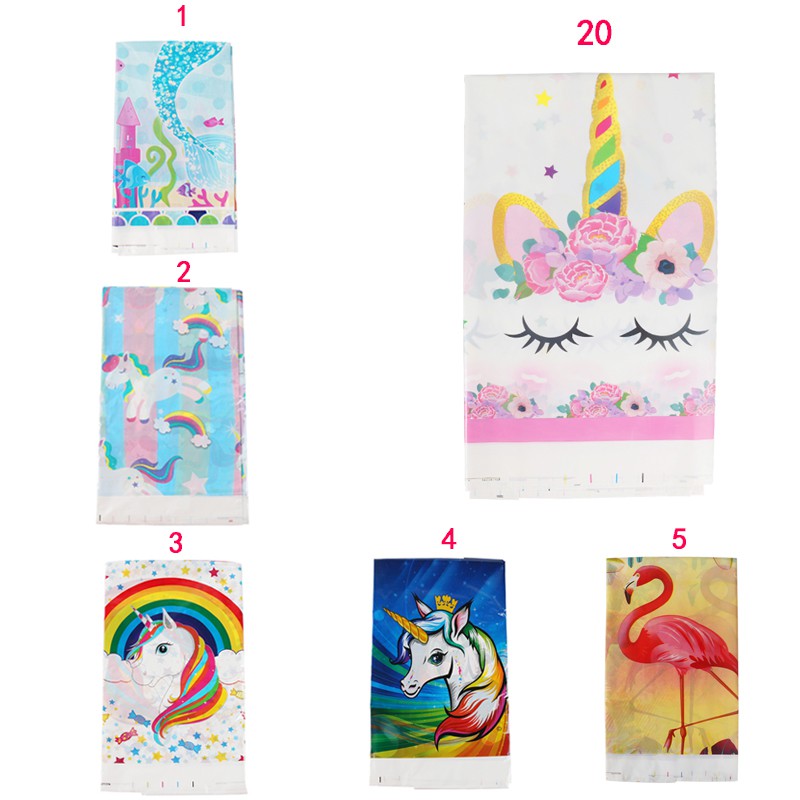 Cartoon Plastic Tablecloths Party Decorations For Children
