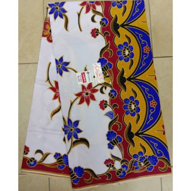 Kain Sarung Batik Cotton Boleh Buat Baju Atau Seluar Shopee Malaysia