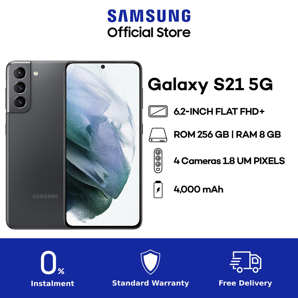 Samsung Galaxy S21 5g G991 Grey Pink Violet White 8gb Ram 256gb Rom Shopee Malaysia