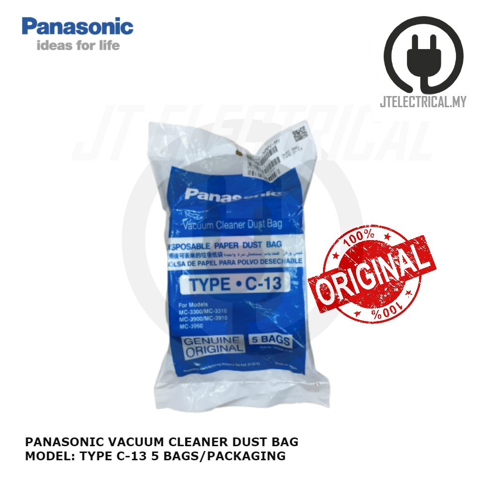 Panasonic Type C13 Vacuum Bag Shopee Malaysia